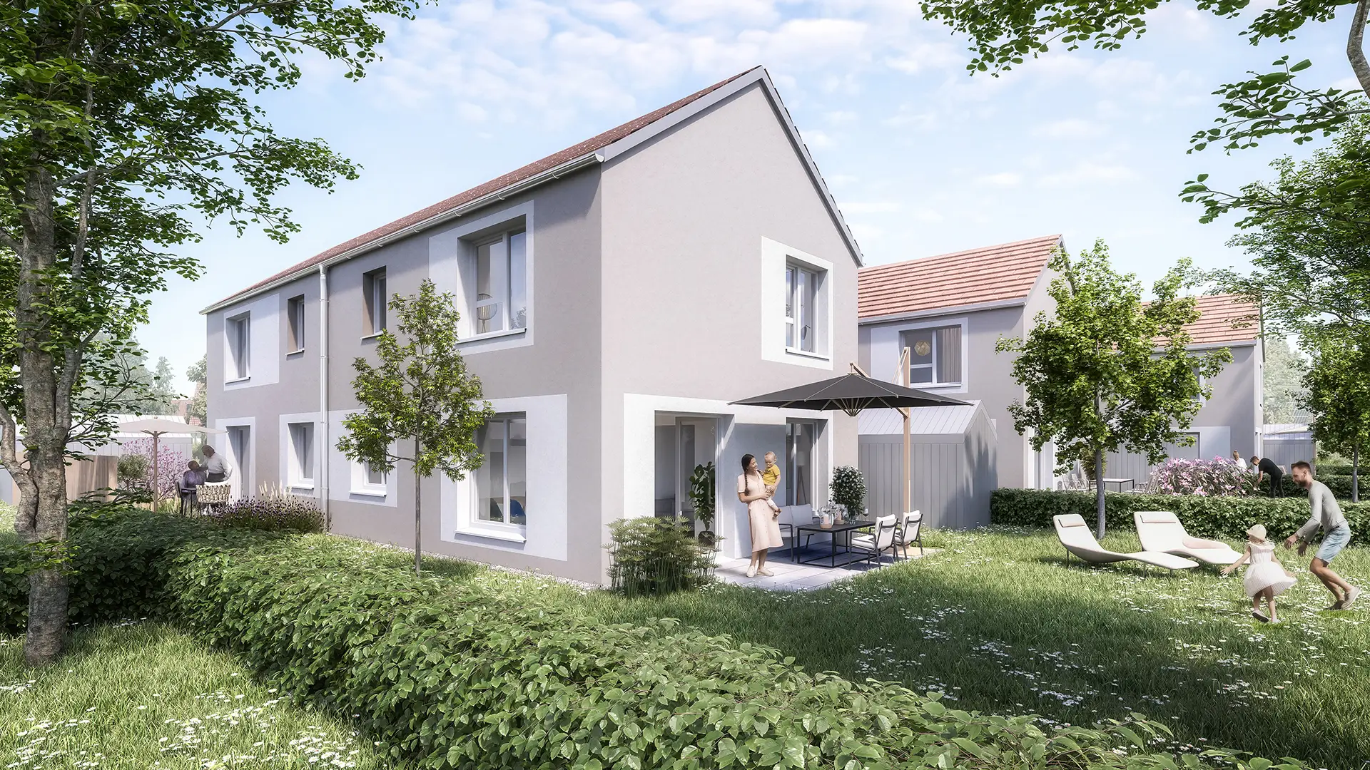 Townhouses Kronsrode kaufen - Visualisierungsbeispiel