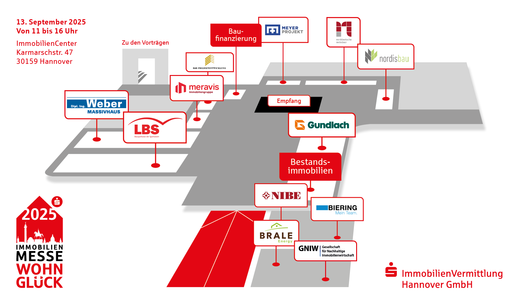 Wohnglück 2025 Immobilienmesse Hannover